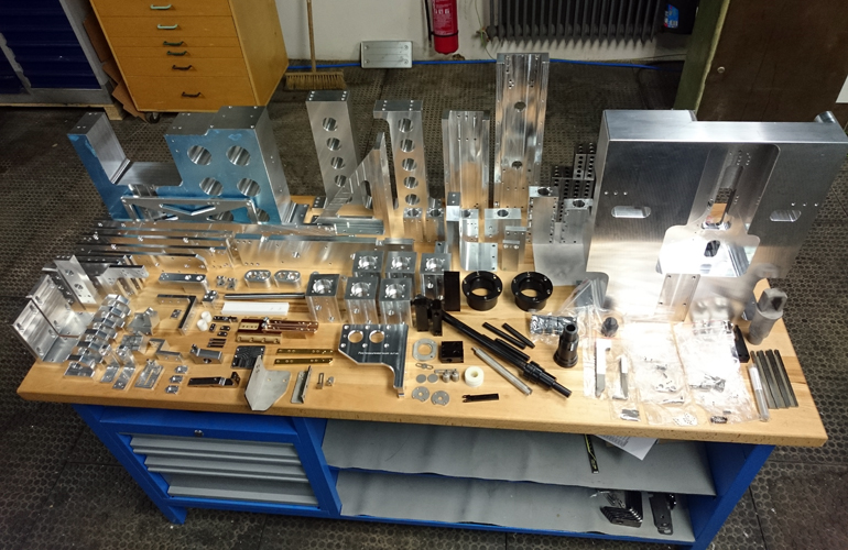 some of the manufactured components